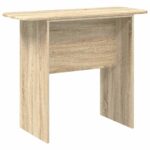 vidaXL Konzolový stôl Sonoma dub 93 x 40 x 75 cm Kompozitné drevo – Obrázok 7
