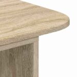 vidaXL Konzolový stôl Sonoma dub 93 x 40 x 75 cm Kompozitné drevo – Obrázok 8