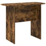 vidaXL Konzolový stôl Dymová dub 93 x 40 x 75 cm Kompozitné drevo – Obrázok 2