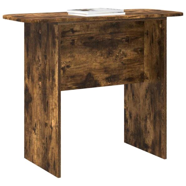 vidaXL Konzolový stôl Dymová dub 93 x 40 x 75 cm Kompozitné drevo – Obrázok 3