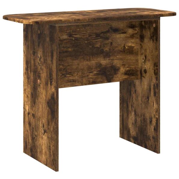 vidaXL Konzolový stôl Dymová dub 93 x 40 x 75 cm Kompozitné drevo – Obrázok 7