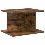 vidaXL Nočný stolík Dymová dub 40 x 30 x 25 cm Kompozitné drevo – Obrázok 2