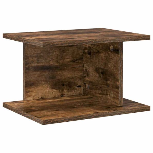 vidaXL Nočný stolík Dymová dub 40 x 30 x 25 cm Kompozitné drevo – Obrázok 2