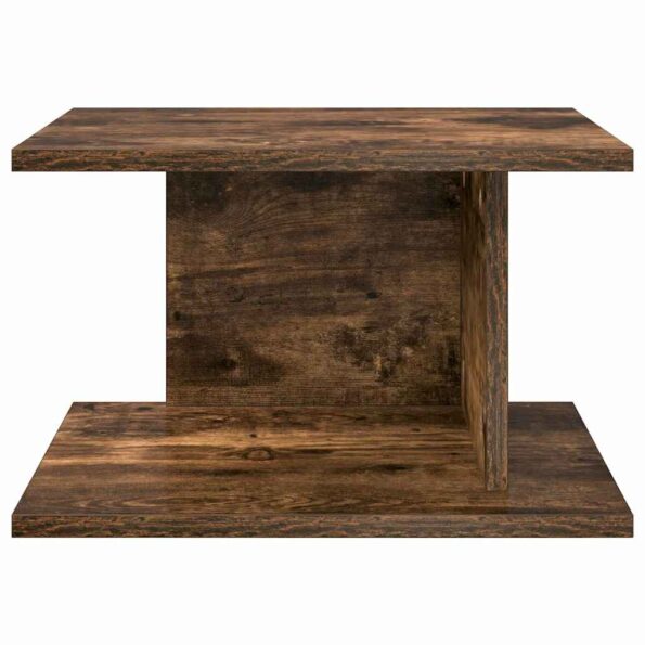 vidaXL Nočný stolík Dymová dub 40 x 30 x 25 cm Kompozitné drevo – Obrázok 5