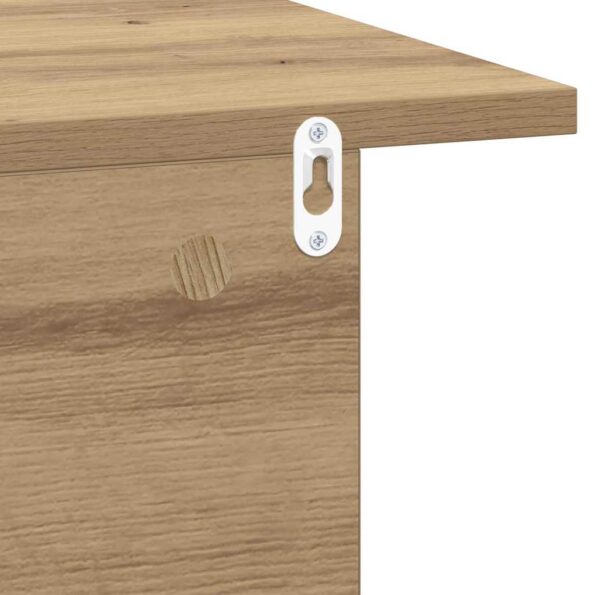 vidaXL Nočný stolík 2 pcs Remeselný dub 40 x 30 x 25 cm – Obrázok 10