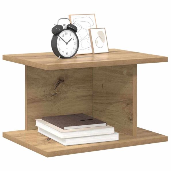 vidaXL Nočný stolík 2 pcs Remeselný dub 40 x 30 x 25 cm – Obrázok 3