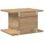 vidaXL Nočný stolík 2 pcs Remeselný dub 40 x 30 x 25 cm – Obrázok 8