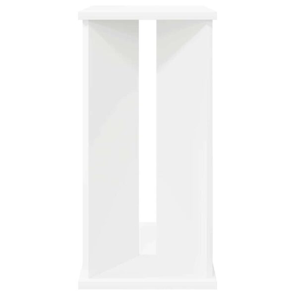 vidaXL Koncový stôl Biela 35 x 25 x 50 cm Kompozitné drevo – Obrázok 6