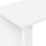 vidaXL Koncový stôl Biela 35 x 25 x 50 cm Kompozitné drevo – Obrázok 8