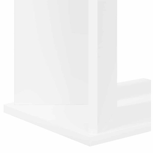 vidaXL Koncový stôl Biela 35 x 25 x 50 cm Kompozitné drevo – Obrázok 9