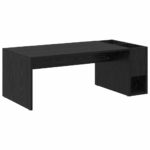 vidaXL Konferenčný stolík Čierny dub 101,5 x 50 x 37 cm – Obrázok 2