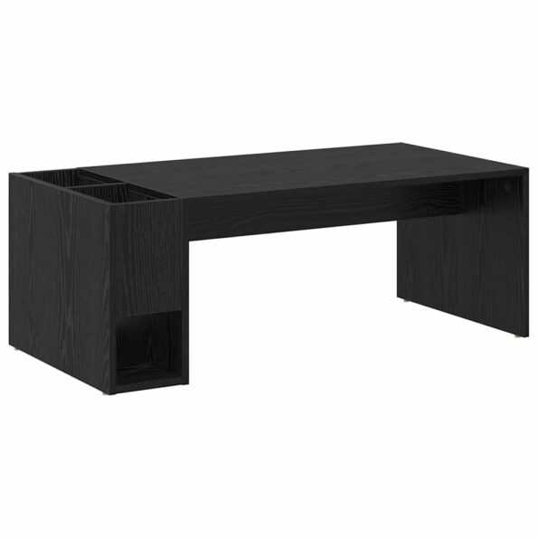 vidaXL Konferenčný stolík Čierny dub 101,5 x 50 x 37 cm – Obrázok 7
