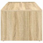 vidaXL Konferenčný stolík Sonoma dub 101,5 x 50 x 37 cm – Obrázok 6