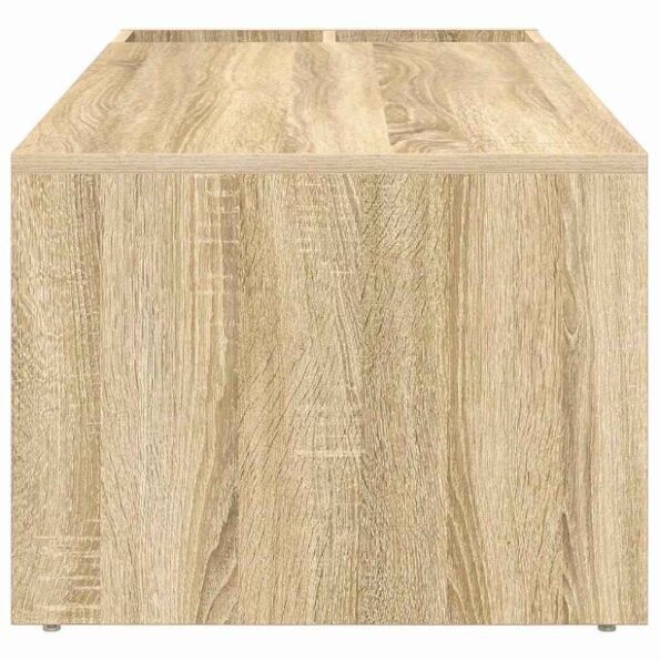 vidaXL Konferenčný stolík Sonoma dub 101,5 x 50 x 37 cm – Obrázok 6