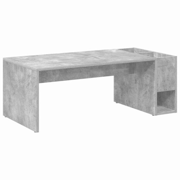 vidaXL Konferenčný stolík Betónová šedá 101,5 x 50 x 37 cm – Obrázok 2