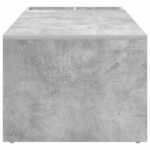 vidaXL Konferenčný stolík Betónová šedá 101,5 x 50 x 37 cm – Obrázok 6