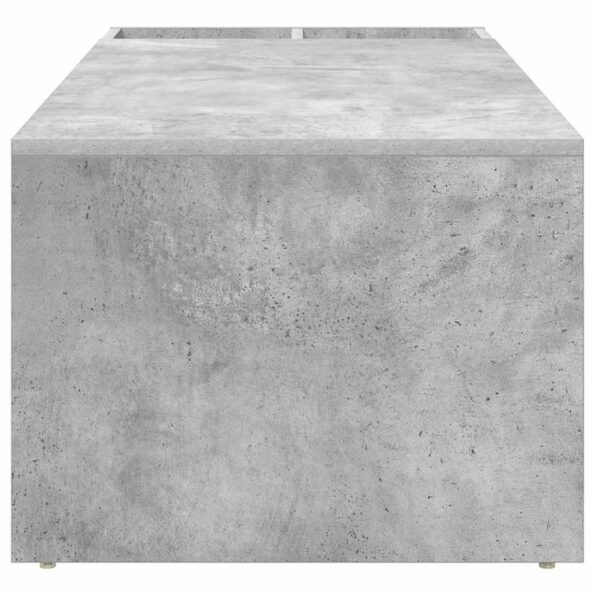 vidaXL Konferenčný stolík Betónová šedá 101,5 x 50 x 37 cm – Obrázok 6
