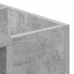 vidaXL Konferenčný stolík Betónová šedá 101,5 x 50 x 37 cm – Obrázok 8