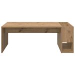 vidaXL Konferenčný stolík Remeselný dub 101,5 x 50 x 37 cm – Obrázok 5