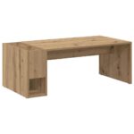vidaXL Konferenčný stolík Remeselný dub 101,5 x 50 x 37 cm – Obrázok 7