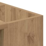 vidaXL Konferenčný stolík Remeselný dub 101,5 x 50 x 37 cm – Obrázok 8