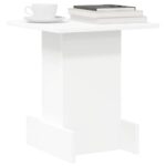 vidaXL Koncový stôl Biela 35,5 x 35 x 40 cm Kompozitné drevo – Obrázok 3