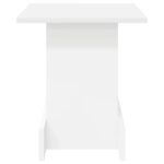 vidaXL Koncový stôl Biela 35,5 x 35 x 40 cm Kompozitné drevo – Obrázok 5