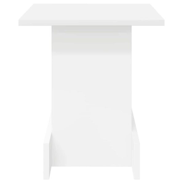 vidaXL Koncový stôl Biela 35,5 x 35 x 40 cm Kompozitné drevo – Obrázok 5