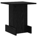 vidaXL Koncový stôl Čierny dub 35,5 x 35 x 40 cm Kompozitné drevo – Obrázok 2