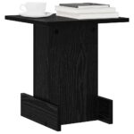 vidaXL Koncový stôl Čierny dub 35,5 x 35 x 40 cm Kompozitné drevo – Obrázok 3