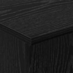vidaXL Koncový stôl Čierny dub 35,5 x 35 x 40 cm Kompozitné drevo – Obrázok 8