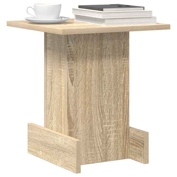 vidaXL Koncový stôl Sonoma dub 35,5 x 35 x 40 cm Kompozitné drevo – Obrázok 3