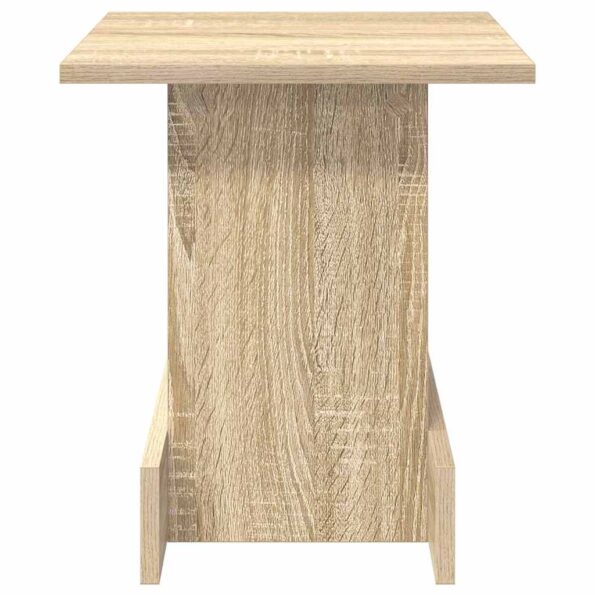 vidaXL Koncový stôl Sonoma dub 35,5 x 35 x 40 cm Kompozitné drevo – Obrázok 5