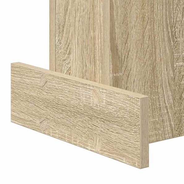 vidaXL Koncový stôl Sonoma dub 35,5 x 35 x 40 cm Kompozitné drevo – Obrázok 9