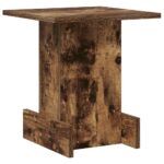 vidaXL Koncový stôl Dymová dub 35,5 x 35 x 40 cm Kompozitné drevo – Obrázok 2