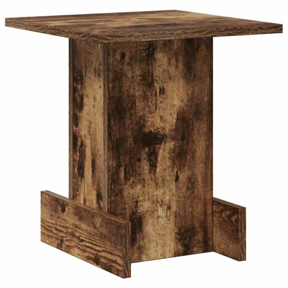 vidaXL Koncový stôl Dymová dub 35,5 x 35 x 40 cm Kompozitné drevo – Obrázok 7