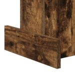vidaXL Koncový stôl Dymová dub 35,5 x 35 x 40 cm Kompozitné drevo – Obrázok 9