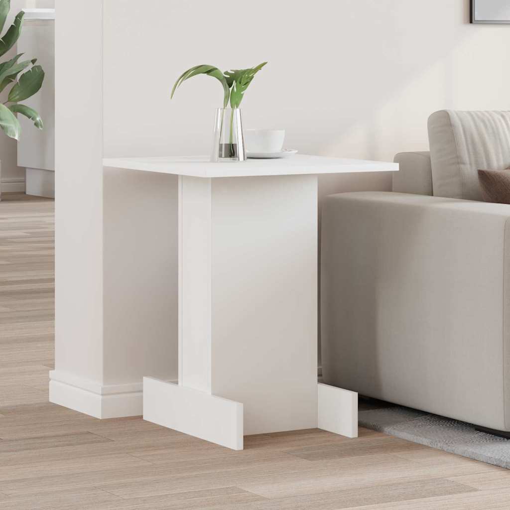 891216_1.jpg vidaXL Koncový stôl Biela 44,5 x 45 x 55 cm Kompozitné drevo – Obrázok 1