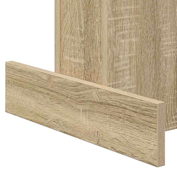 vidaXL Koncový stôl Sonoma dub 44,5 x 45 x 55 cm Kompozitné drevo – Obrázok 9