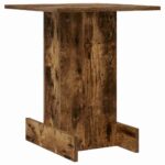 vidaXL Koncový stôl Dymová dub 44,5 x 45 x 55 cm Kompozitné drevo – Obrázok 2