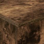 vidaXL Koncový stôl Dymová dub 44,5 x 45 x 55 cm Kompozitné drevo – Obrázok 8