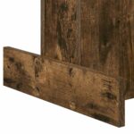 vidaXL Koncový stôl Dymová dub 44,5 x 45 x 55 cm Kompozitné drevo – Obrázok 9