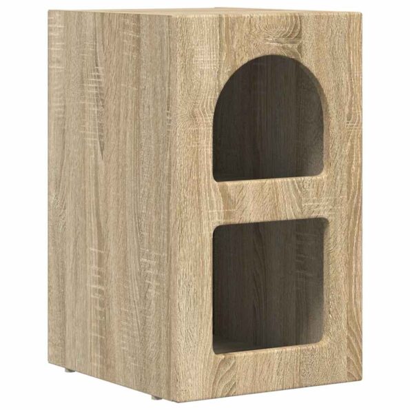 vidaXL Nočný stolík 2 pcs Sonoma dub 29,5 x 33,5 x 50 cm – Obrázok 5