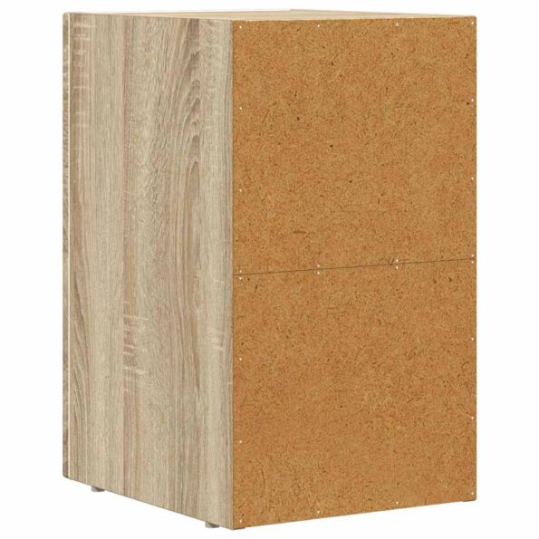 vidaXL Nočný stolík 2 pcs Sonoma dub 29,5 x 33,5 x 50 cm – Obrázok 8