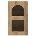 vidaXL Nočný stolík Remeselný dub 29.5 x 35 x 50 cm Kompozitné drevo – Obrázok 4