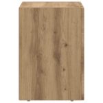 vidaXL Nočný stolík Remeselný dub 29.5 x 35 x 50 cm Kompozitné drevo – Obrázok 5