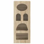 vidaXL Servírovacia skriňa Sonoma dub 40 x 35 x 100,5 cm – Obrázok 6