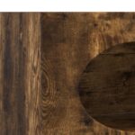 vidaXL Servírovacia skriňa Dymová dub 40 x 35 x 100,5 cm – Obrázok 9