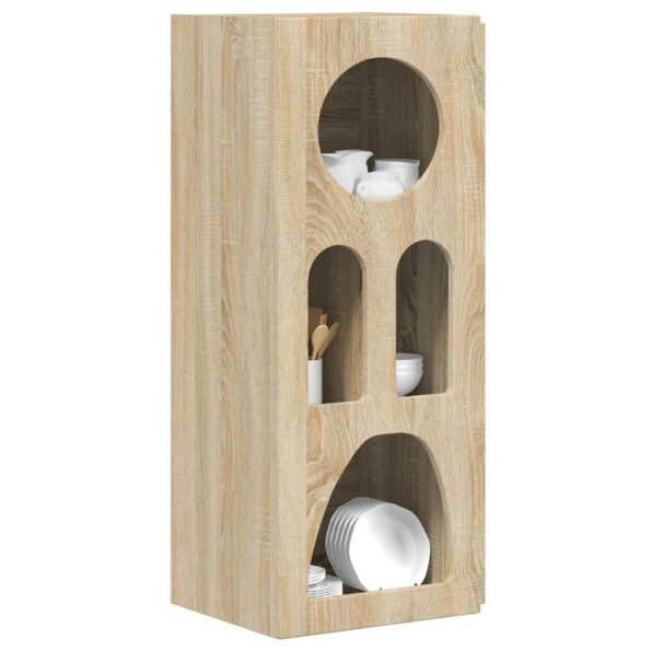 vidaXL Servírovacia skriňa Sonoma dub 40 x 35 x 100.5 cm – Obrázok 3