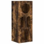 vidaXL Servírovacia skriňa Dymová dub 40 x 35 x 100.5 cm – Obrázok 2